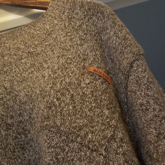 Ad Jeans Brown Heathered Sweater - Picture 2 of 3
